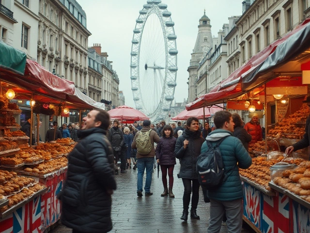 Savoring American Fast Food Delights in London's Diverse Culinary Scene