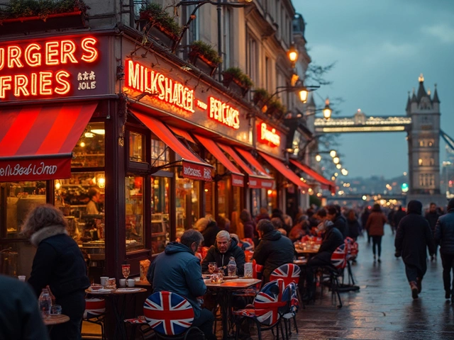 American Fast Food in London: Where to Go and What to Eat