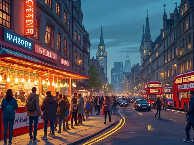 Fast Food in London: Quick Bites with a Twist