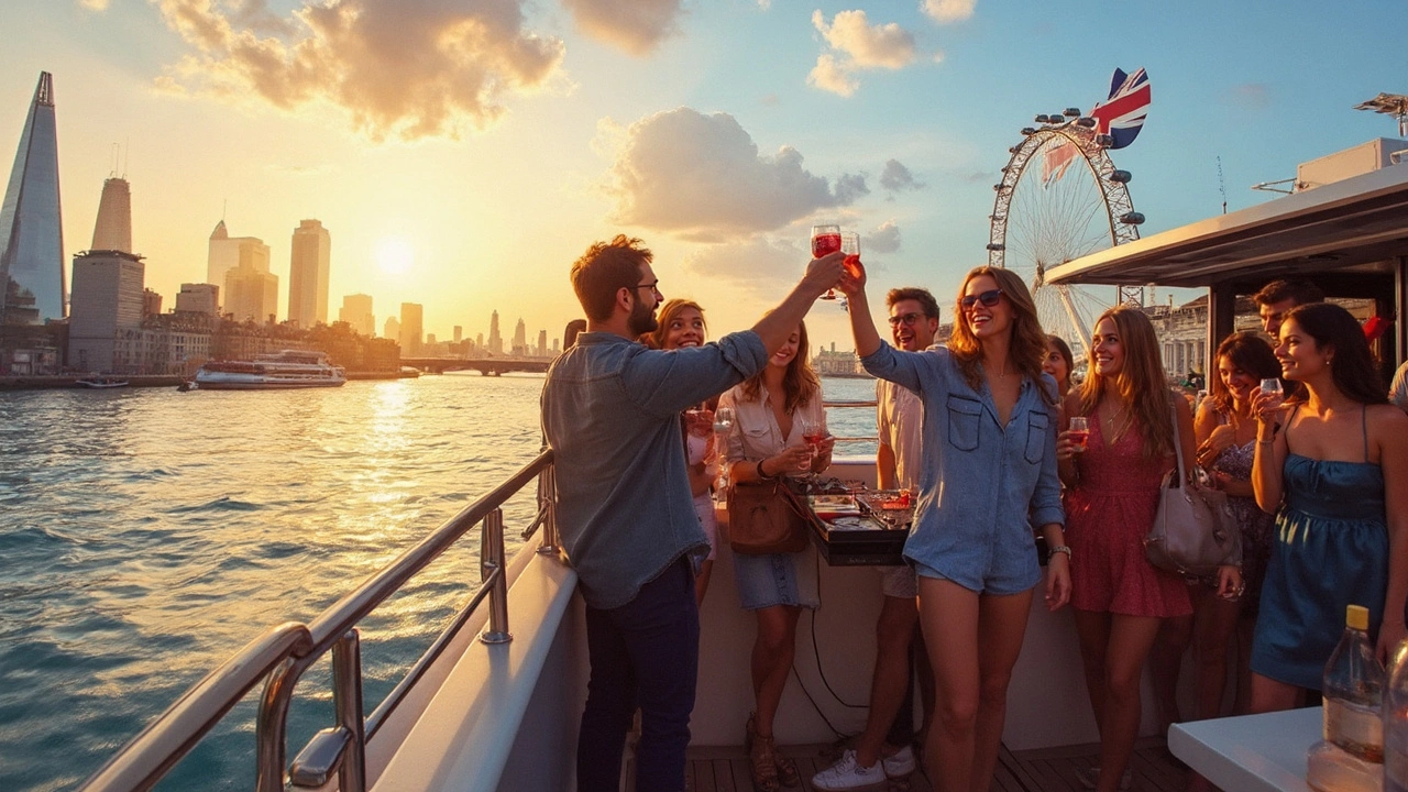 Types of Boat Parties on the Thames