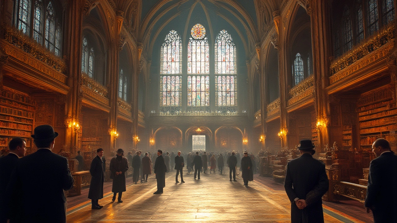 London's Houses of Parliament: Inside the Tale of the Commons and Lords