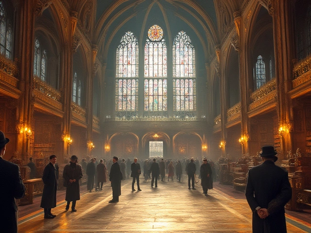 London's Houses of Parliament: Inside the Tale of the Commons and Lords